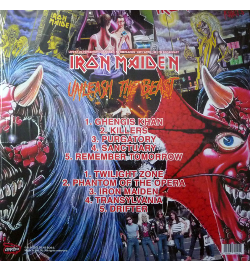 Iron Maiden - Unleash The Beast: Netherlands 1981 (Limited Edition on Splatter Vinyl)