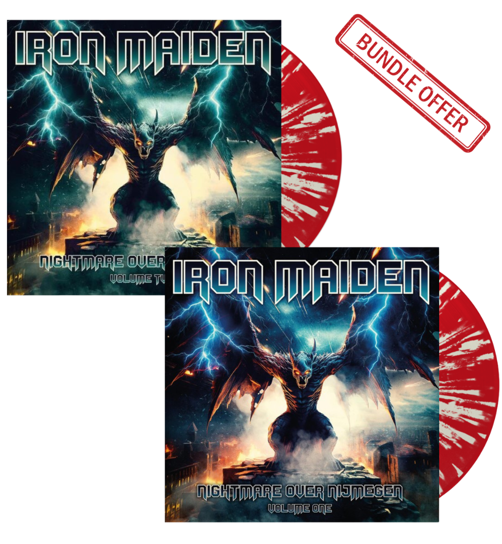 Iron Maiden - Nightmare Over Nijmegen (4-LP Bundle on Splatter Vinyl)