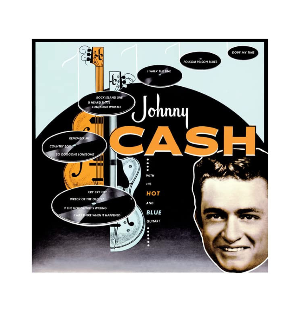 Johnny Cash - With His Hot and Blue Guitar! (Limited Edition Hand Numbered on 180g Turquoise Marble Vinyl)