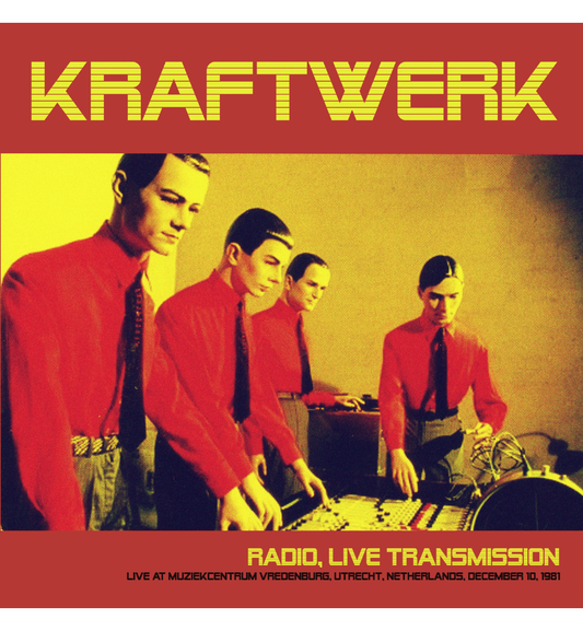 Kraftwerk – Radio, Live Transmission (Limited Edition on Red Vinyl)