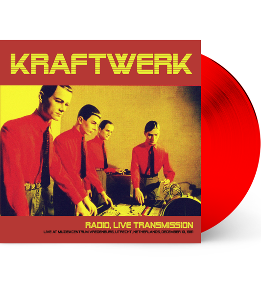 Kraftwerk – Radio, Live Transmission (Limited Edition on Red Vinyl)