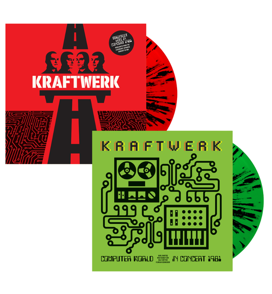 Kraftwerk - Computer World Live From Tokyo (2-LP Limited Edition Bundle on Splatter Vinyl)