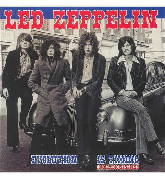 Led Zeppelin – Evolution Is Timing: 1969 Radio Sessions (Limited Edition Double Album on Blue Vinyl)