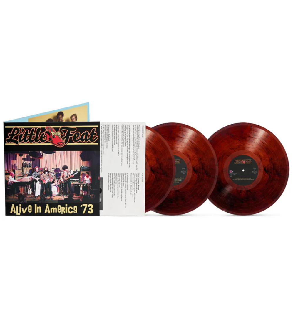 Little Feat – Alive in America ’73 (Limited Edition Triple Album on 180g Red Marble Vinyl)