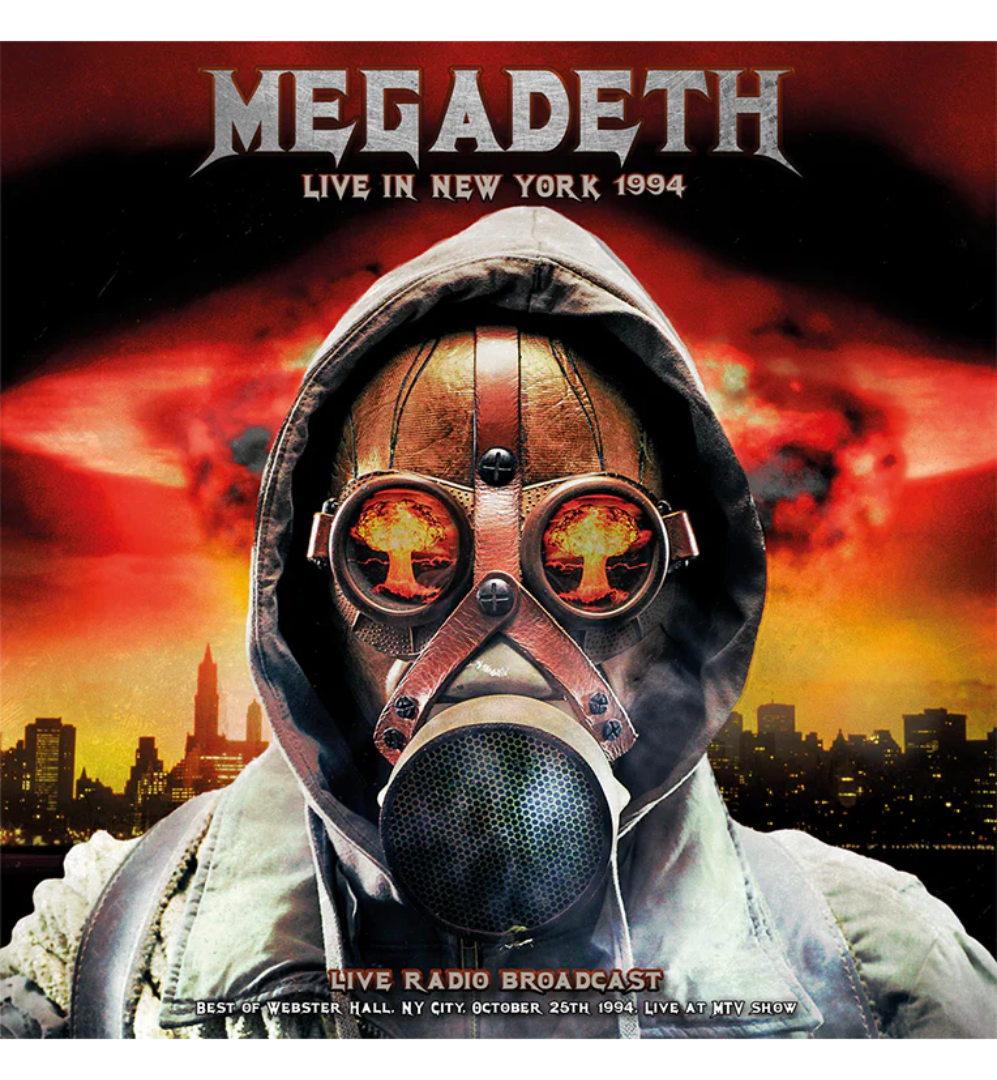 Megadeth – Live in New York 1994 (12-Inch Album on 180g Splatter Vinyl)