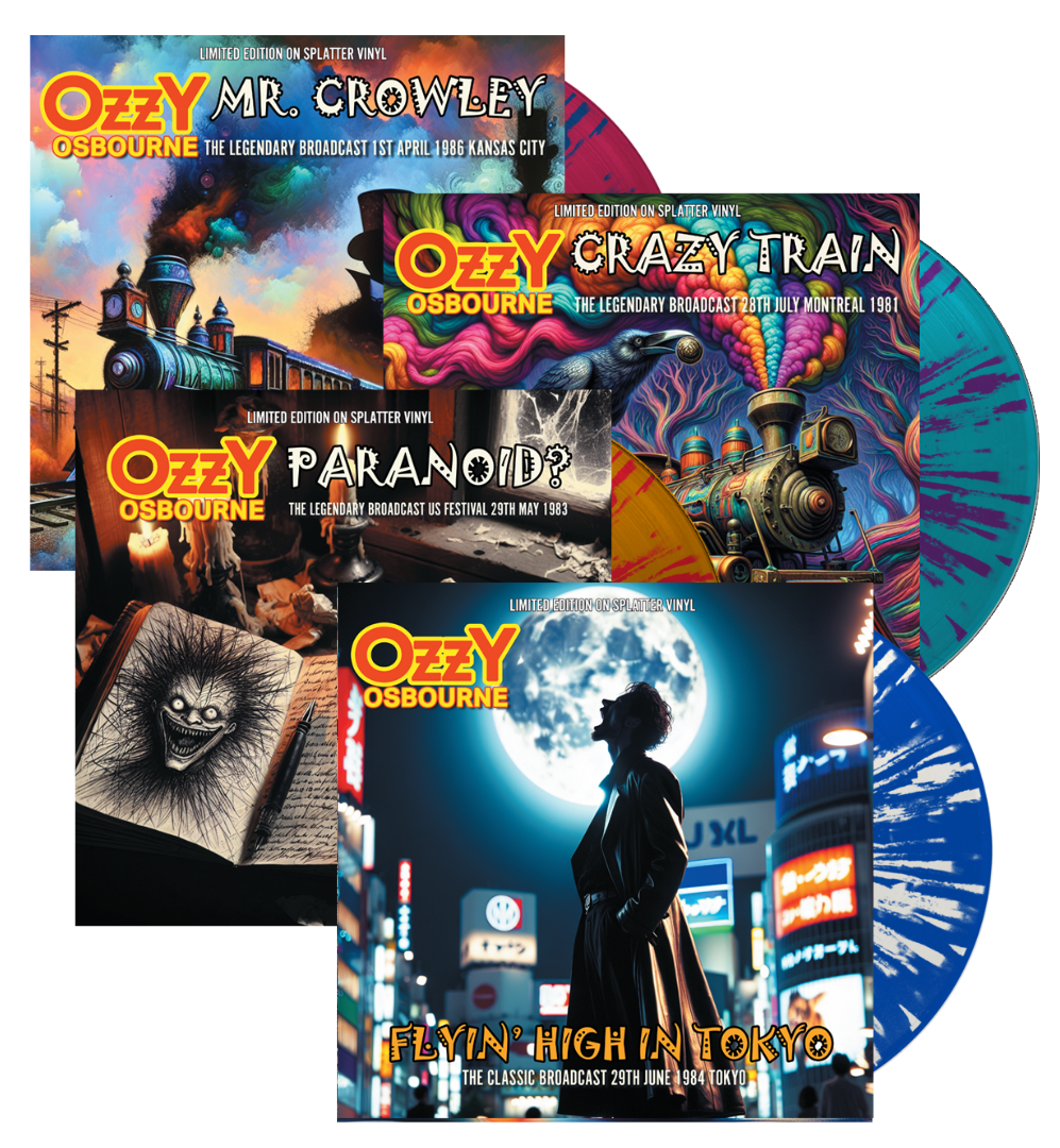 Ozzy Osbourne (4-LP Limited Edition Bundle on Splatter Vinyl)
