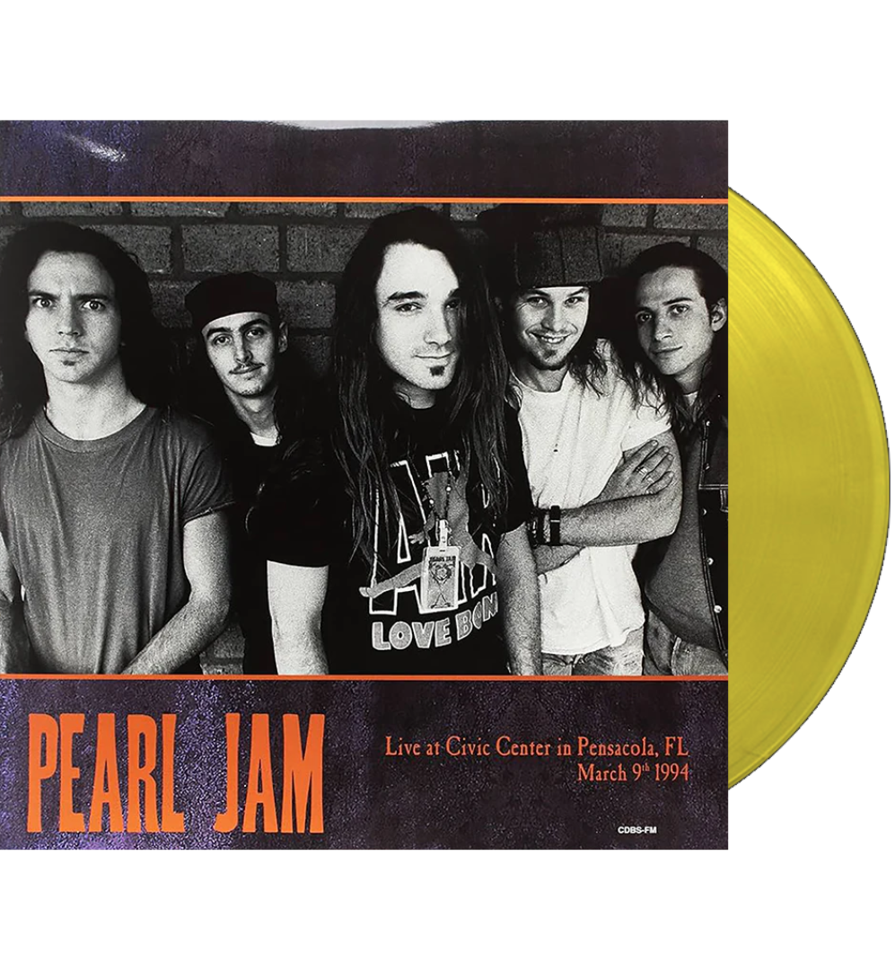 Pearl Jam - Live in Pensacola, Florida, 1994 (Double Album on 180g Yellow Vinyl)