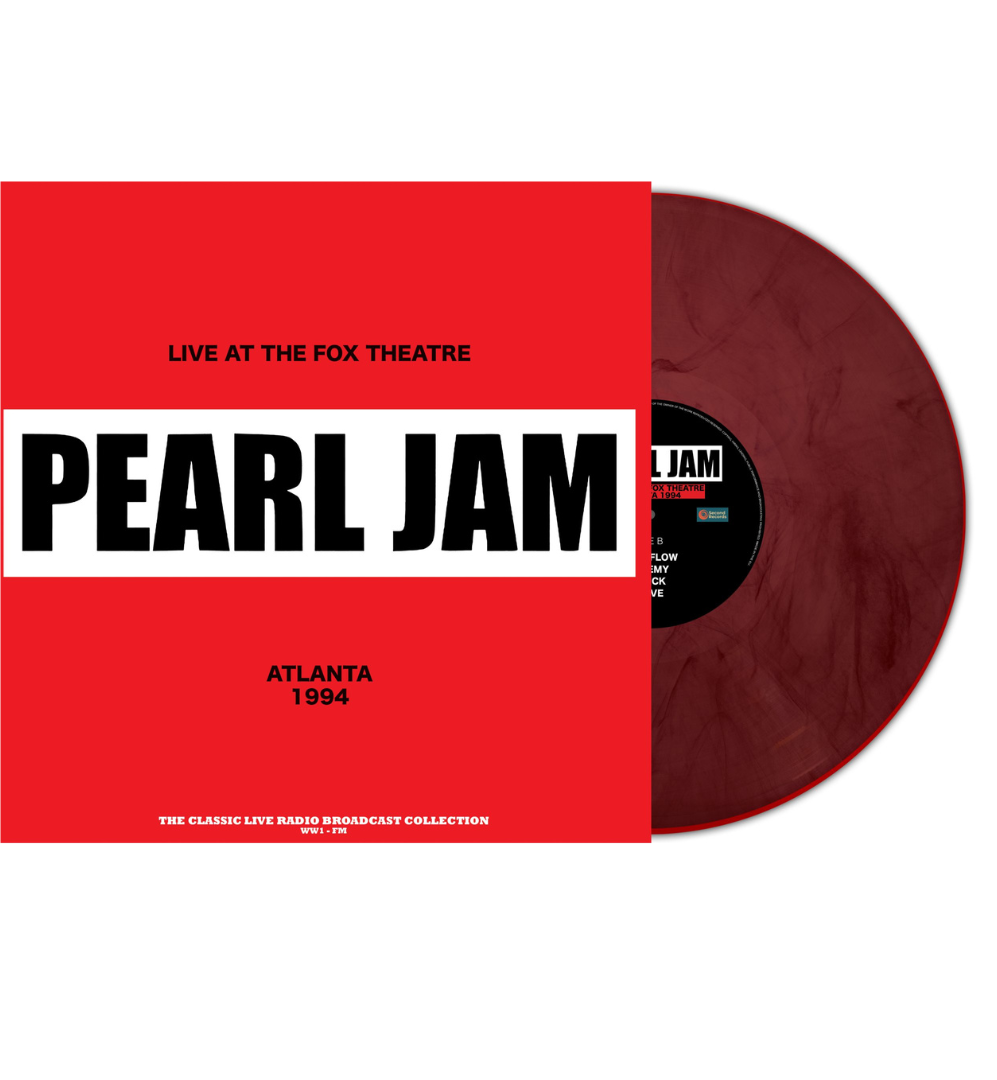 Pearl Jam - Live at the Fox Theatre 1994 (Limited Edition Hand Numbered on 180g Red Marble Vinyl)