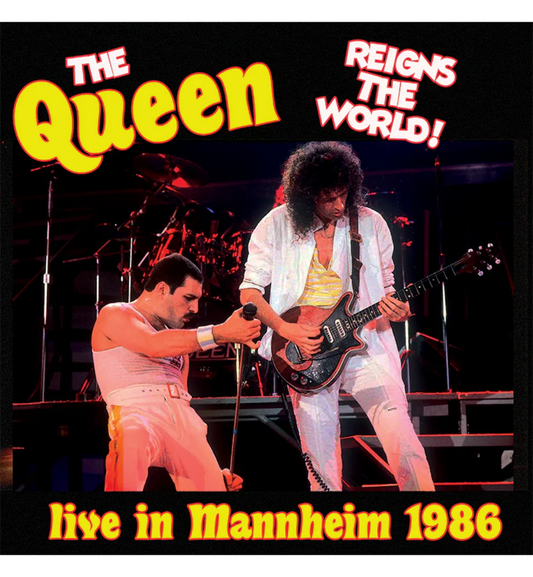 Queen – Reigns the World! Live in Mannheim 1986 (Limited Edition Double Album on Yellow Vinyl)