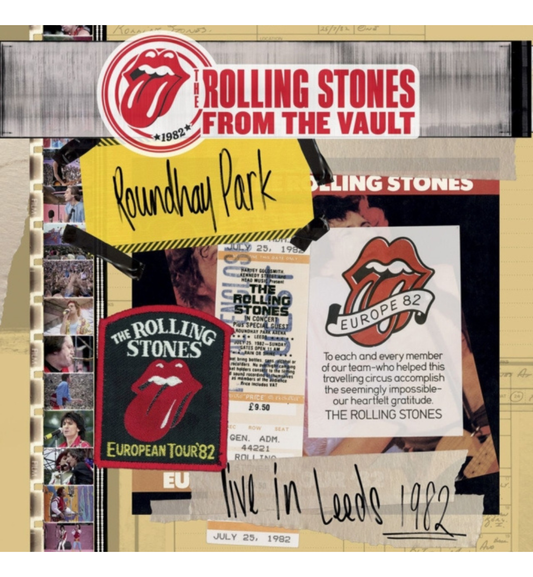 The Rolling Stones - Live in Leeds, 1982 (12-Inch Triple Album on 180g Vinyl & DVD)