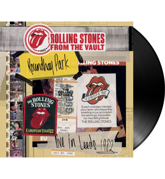 The Rolling Stones - Live in Leeds, 1982 (12-Inch Triple Album on 180g Vinyl & DVD)