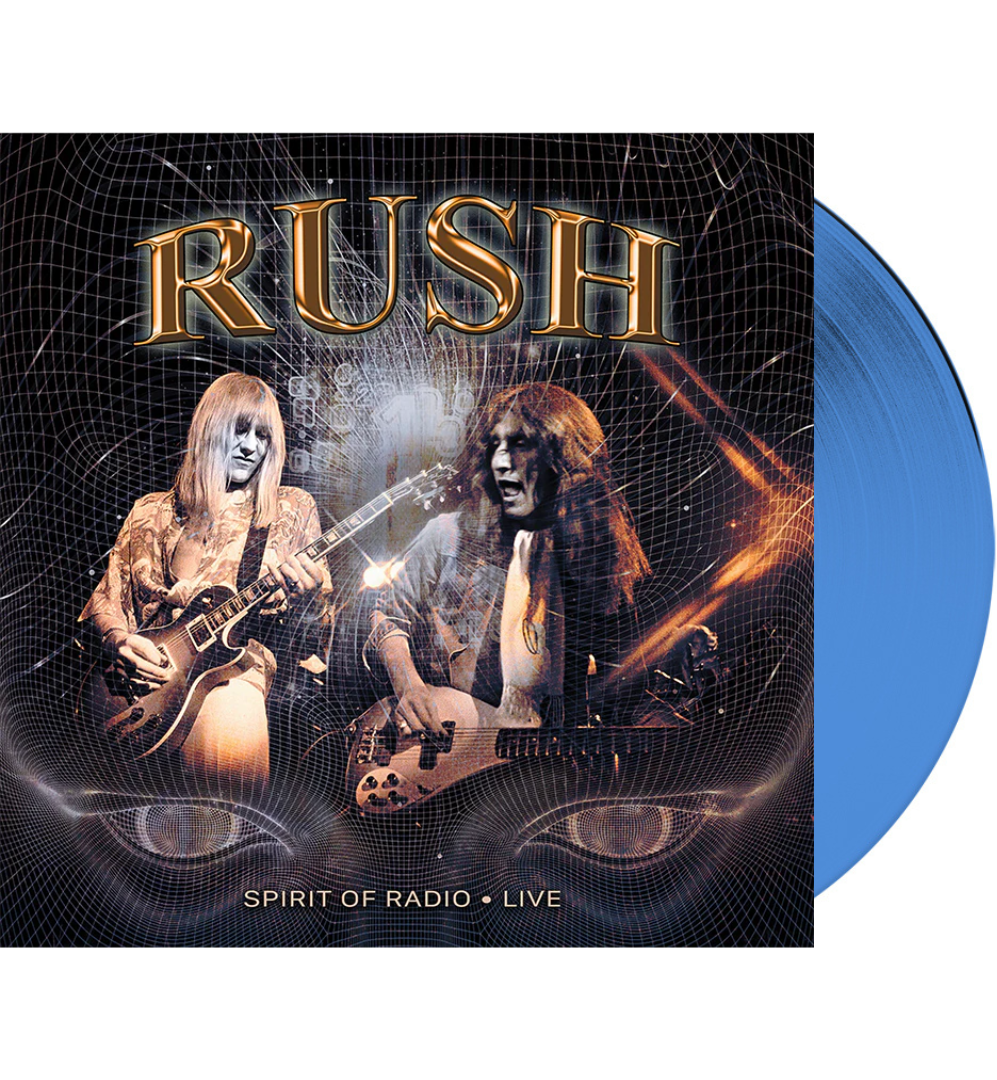 Rush – Spirit of Radio Live (Limited Edition Triple Album on Blue Vinyl)