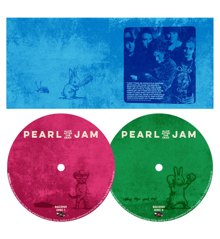 Pearl Jam - Alive After The Dead (2-CD Set)