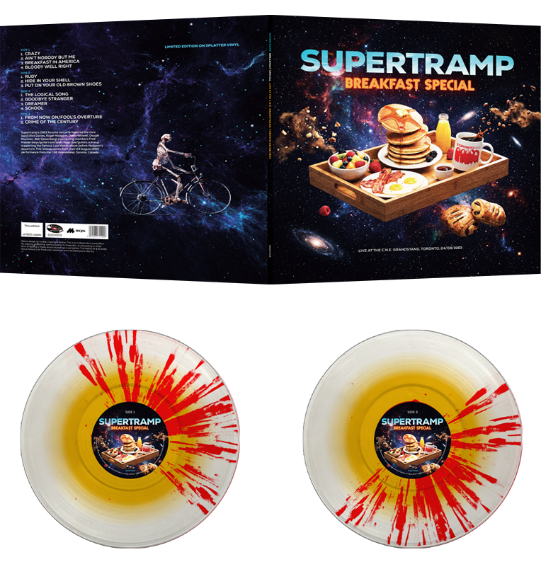 Supertramp - Breakfast Special (Limited Edition Hand Numbered Double Album on Splatter Vinyl)
