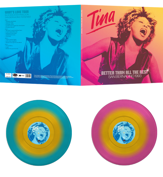 Tina Turner - Better Than All The Rest (Limited Edition Hand Numbered Double Album on Multi Coloured Vinyl)