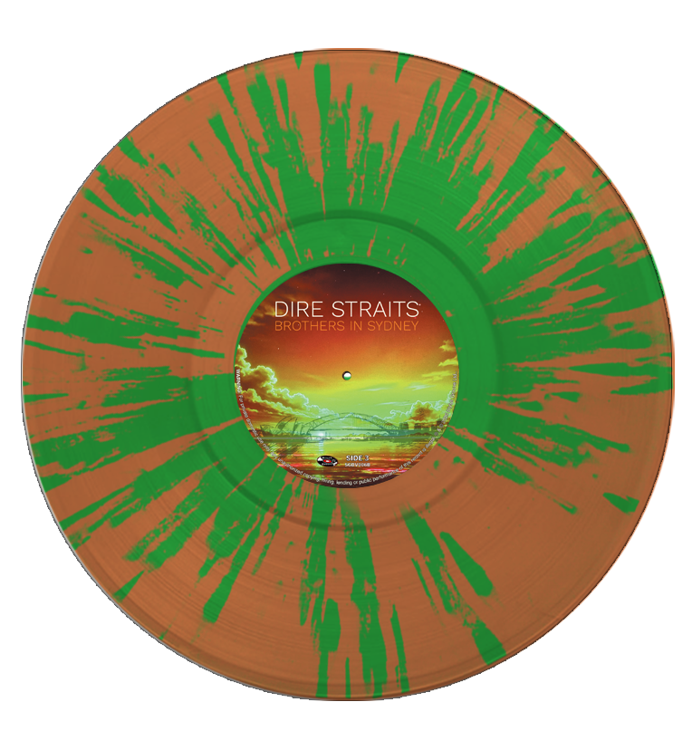 Dire Straits - Brothers In Sydney (Limited Edition Hand Numbered Double Album on Splatter Vinyl) Numbers 001 - 010
