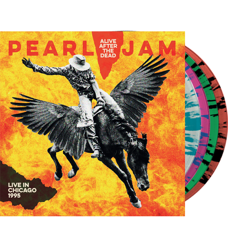 Pearl Jam - Alive After The Dead (Limited Edition Hand Numbered 4 Album Set on Splatter Vinyl)