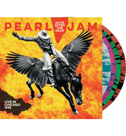 Pearl Jam - Alive After The Dead (Limited Edition Hand Numbered 4 Album Set on Splatter Vinyl) Numbers 001 - 010