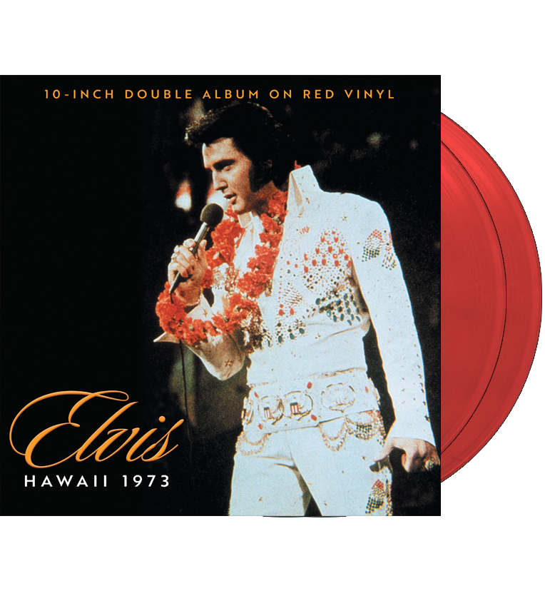 Elvis Presley – Hawaii 1973 (Hand Numbered 10-Inch Double Album on Red Vinyl - Numbers 001 - 010)