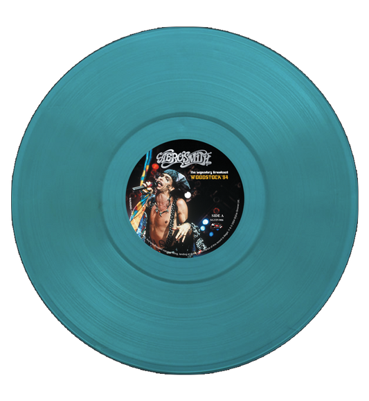 Aerosmith - Woodstock '94 (Hand Numbered 10-Inch Double Album on Pacific Blue Vinyl)