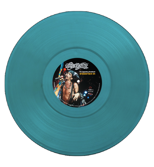 Aerosmith - Woodstock '94 (Hand Numbered 10-Inch Double Album on Pacific Blue Vinyl - Numbers 001 - 010)