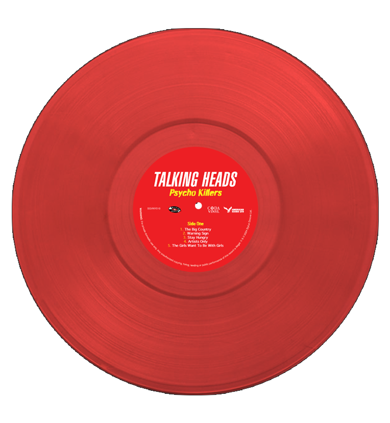 Talking Heads - Psycho Killers (Limited Edition Numbered 12-Inch Album on Red Vinyl)