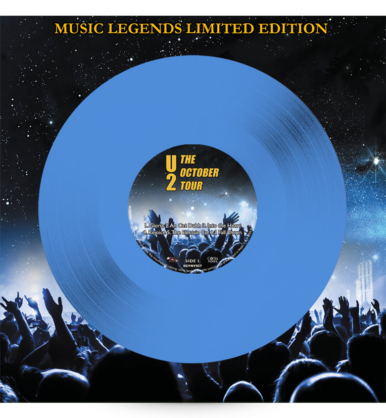 U2 – The October Tour (Limited Edition On Blue Vinyl)
