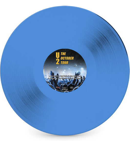 U2 – The October Tour (Limited Edition On Blue Vinyl)