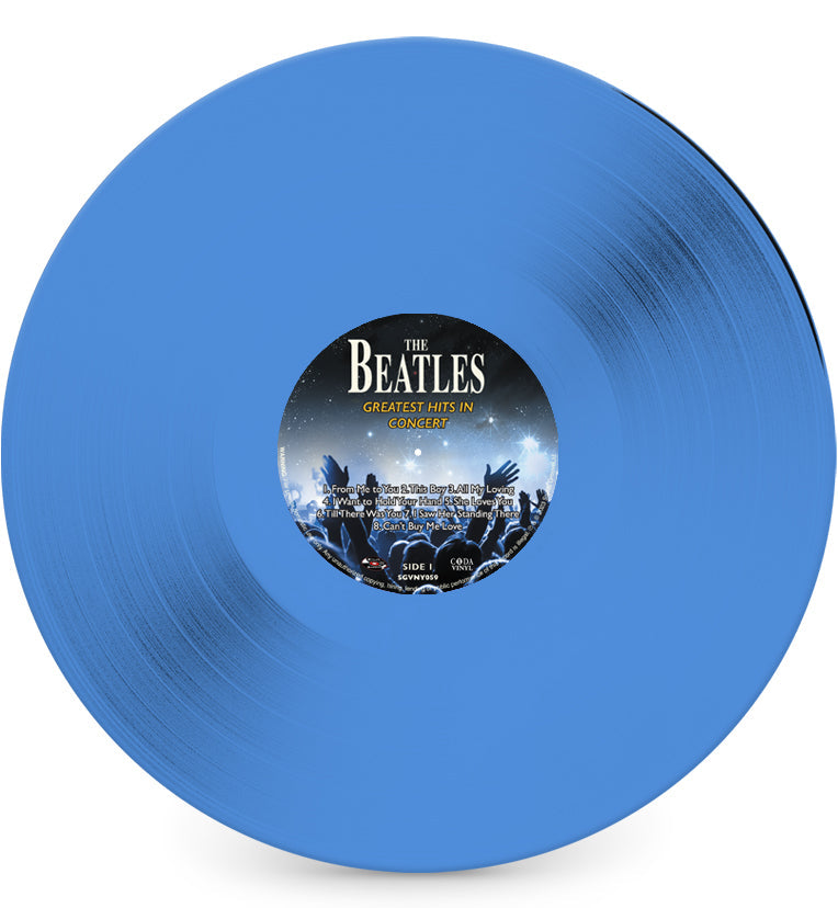 The Beatles  - Help! On Tour Around The World (Limited Edition Number 003 of only 130 - Double Album Set On Blue Vinyl)