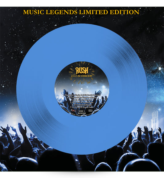 Rush – 2112 In Concert (Limited Edition On Blue Vinyl)