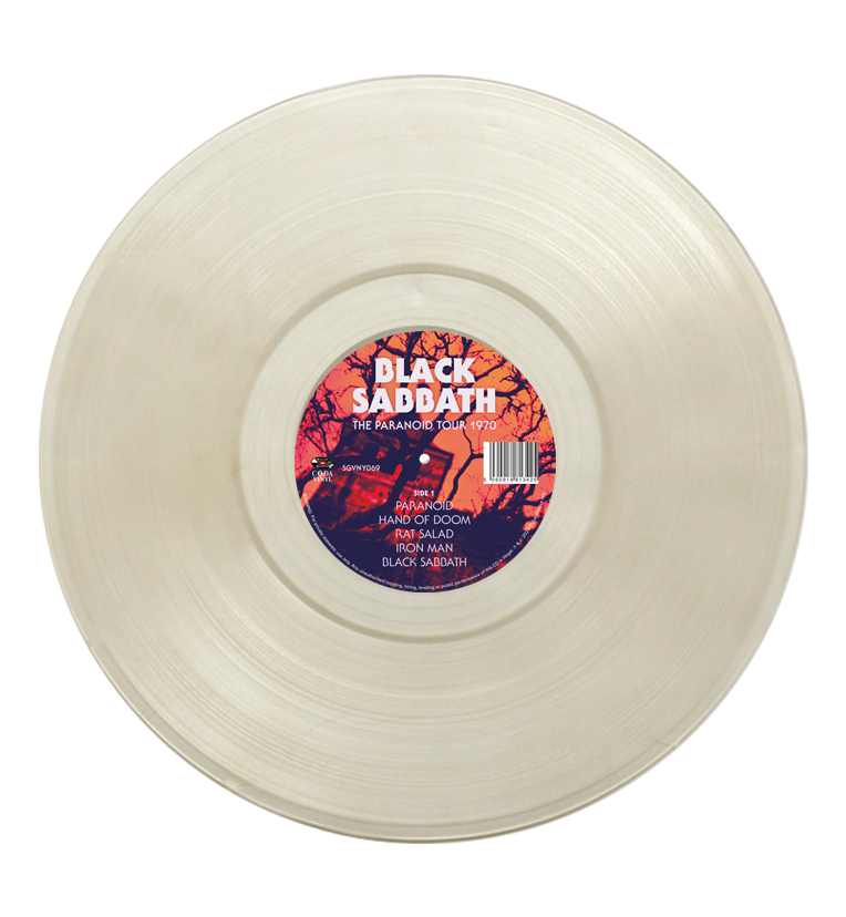 Black Sabbath - Masters of Reality (Limited Edition Numbers 1-10 Triple Album Box Set on Clear Vinyl)
