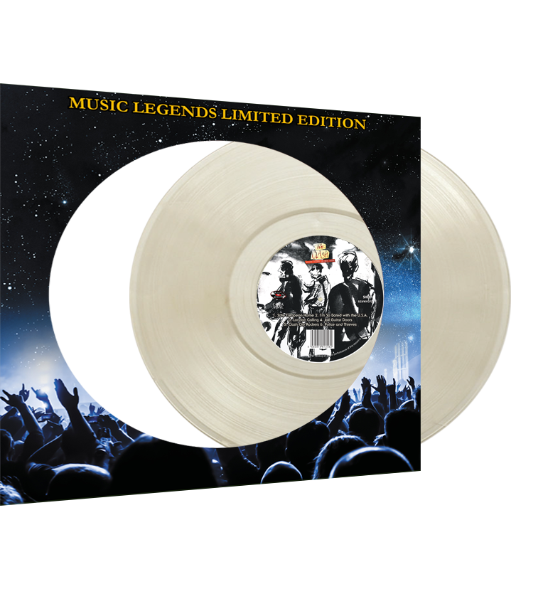 The Clash – White Riots in New York (Limited Edition 12-Inch Album on Clear Vinyl)
