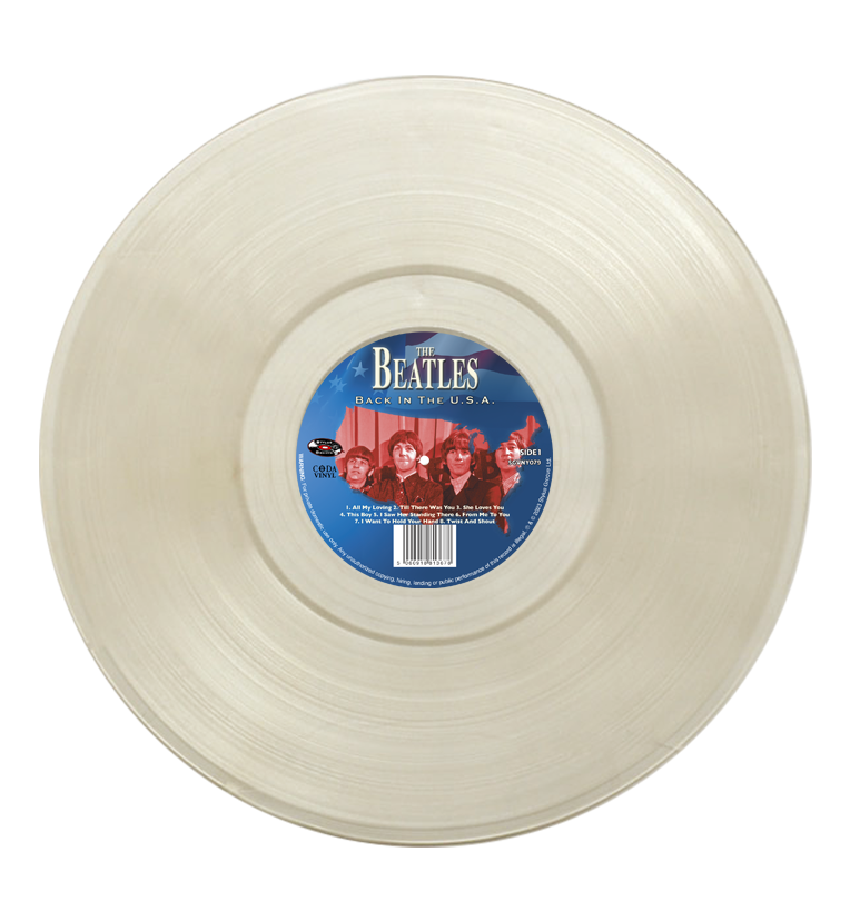 The Beatles - Back in the USA (Limited Edition on Clear Vinyl)