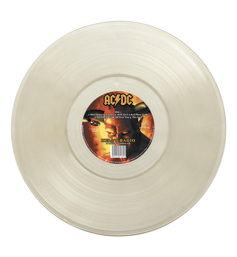AC/DC - Hell's Radio (Limited Edition Numbers 001-010 Triple Album Set on Clear Vinyl)