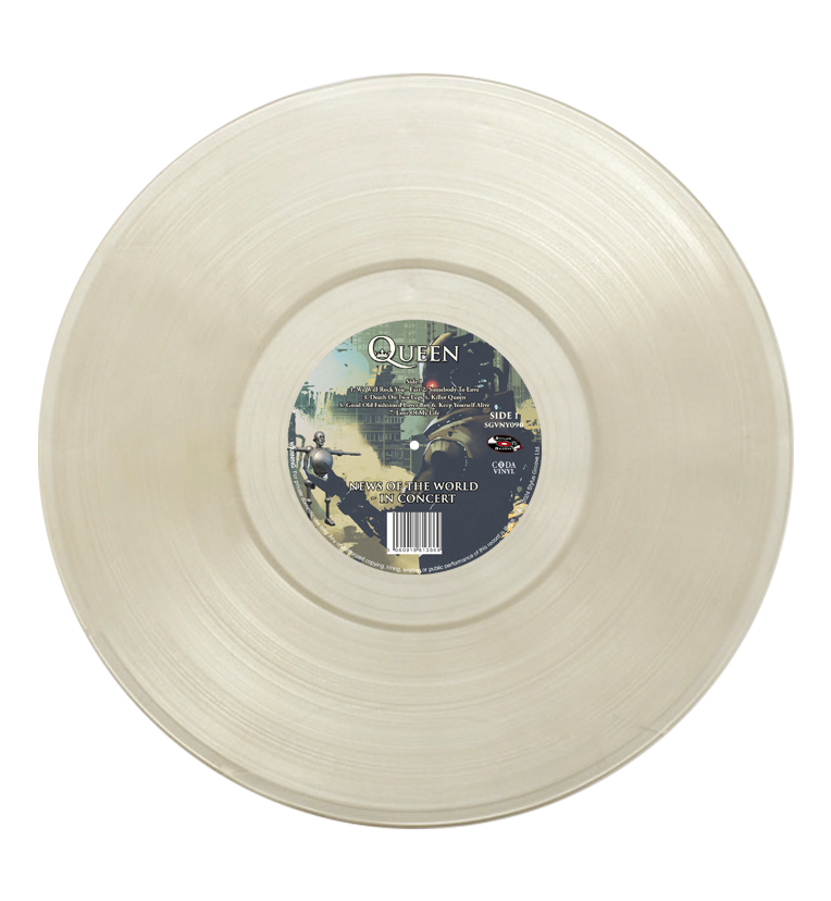 Queen - The News & Game Tours (Limited Edition Numbers 001-010 Triple Album Set On Clear Vinyl)