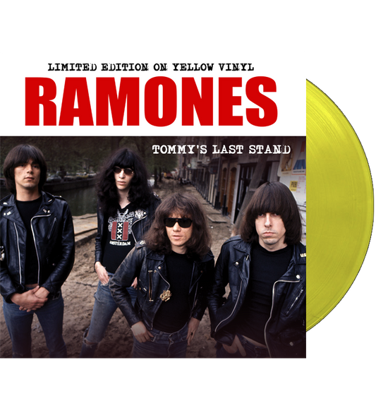 Ramones – Tommy's Last Stand (Limited Edition 12-Inch Album on Yellow Vinyl)