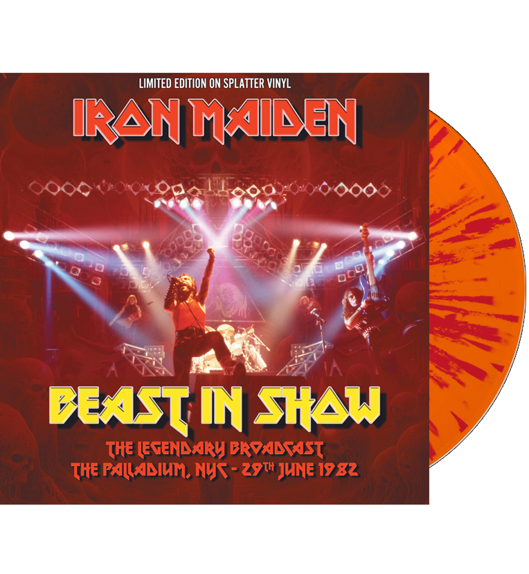 Iron Maiden - Beast In Show (Limited Edition Hand Numbered on Splatter Vinyl)