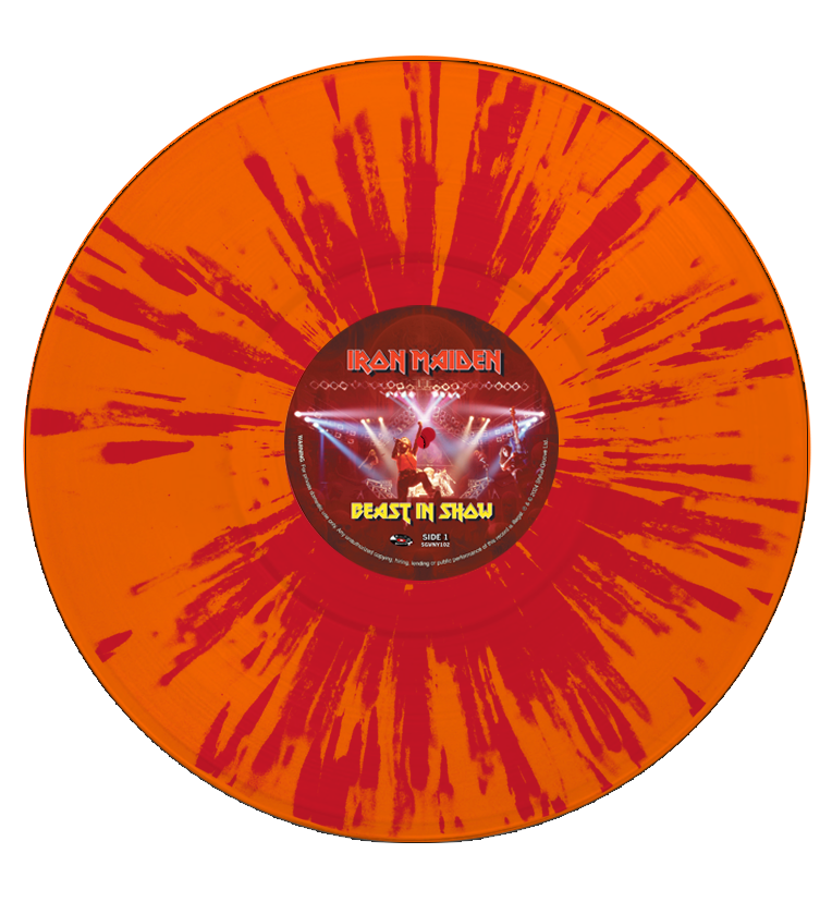 Iron Maiden - Beast In Show (Limited Edition Hand Numbered on Splatter Vinyl)