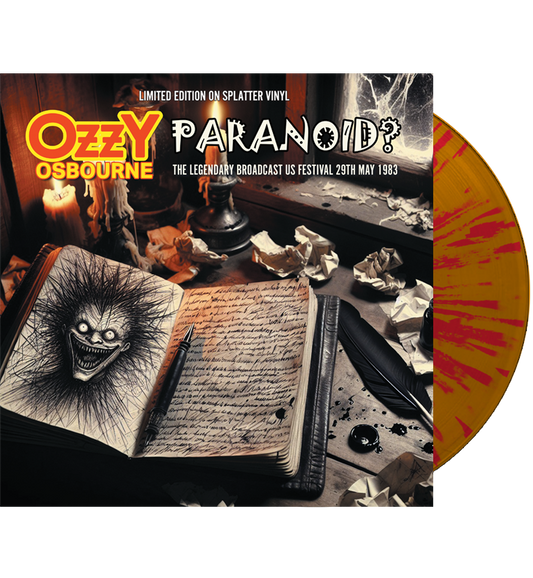 Ozzy Osbourne - Paranoid? (Limited Edition Hand Numbered on Splatter Vinyl) Numbers 001 - 010