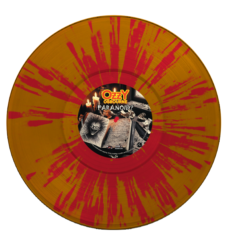 Ozzy Osbourne - Paranoid? (Limited Edition Hand Numbered on Splatter Vinyl)