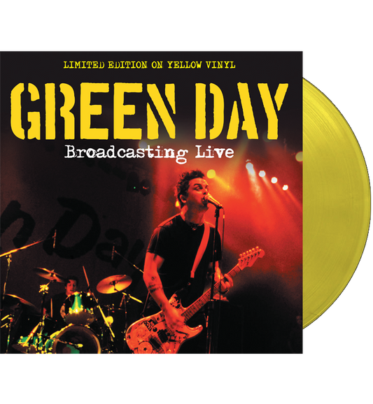 Green Day - Broadcasting Live - Woodstock '94 (Limited Edition Numbered 12-Inch Album on Yellow Vinyl)