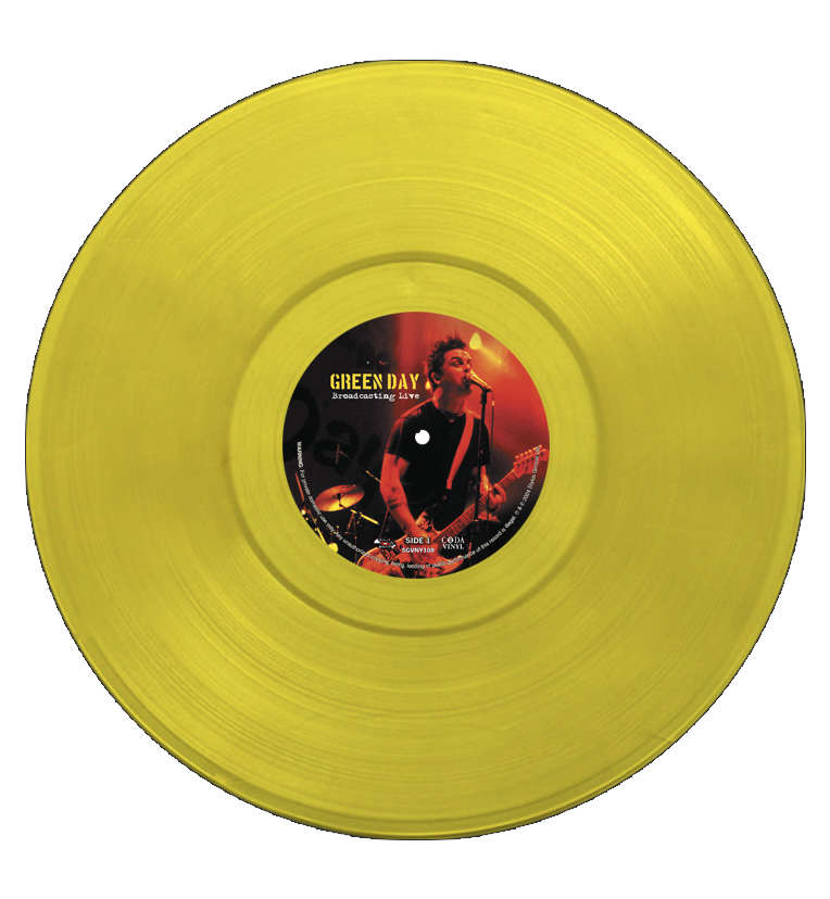 Green Day - Broadcasting Live - Woodstock '94 (Limited Edition Numbered 12-Inch Album on Yellow Vinyl)