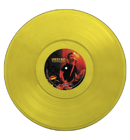 Green Day - Broadcasting Live - Woodstock '94 (Limited Edition Numbered 12-Inch Album on Yellow Vinyl) Numbers 001 - 010