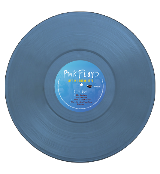 Pink Floyd – Live in London 1970 (Limited Edition Numbered 12-Inch Album on Blue Vinyl)