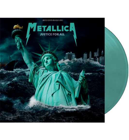 Metallica - Justice for All (Limited Edition Numbered 12-Inch Album on Aqua Vinyl)