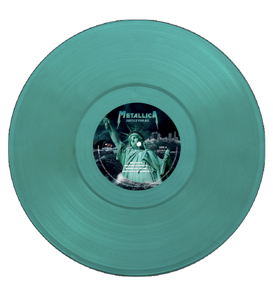Metallica - Justice for All (Limited Edition Numbered 12-Inch Album on Aqua Vinyl)