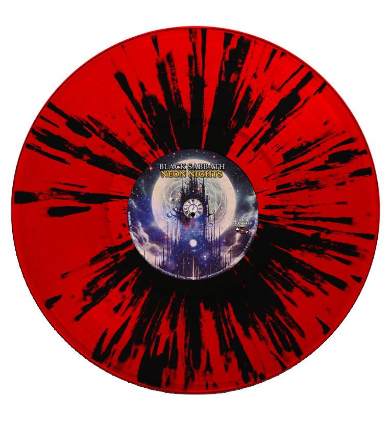 Black Sabbath - Neon Nights (Limited Edition Hand Numbered on Splatter Vinyl)