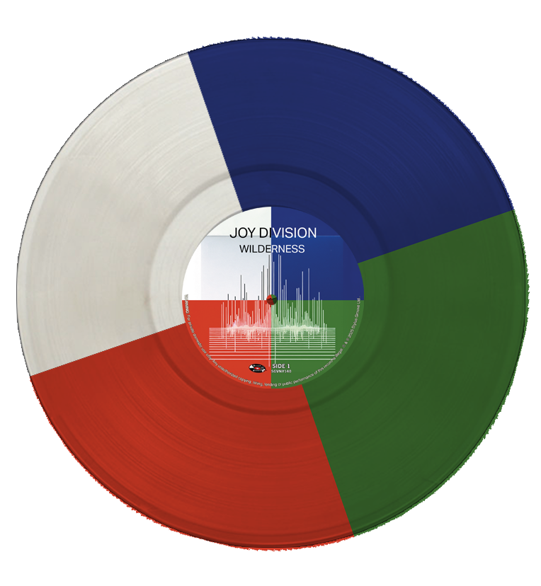 Joy Division - Wilderness (Limited Edition Hand Numbered on White, Blue, Red & Green Vinyl)