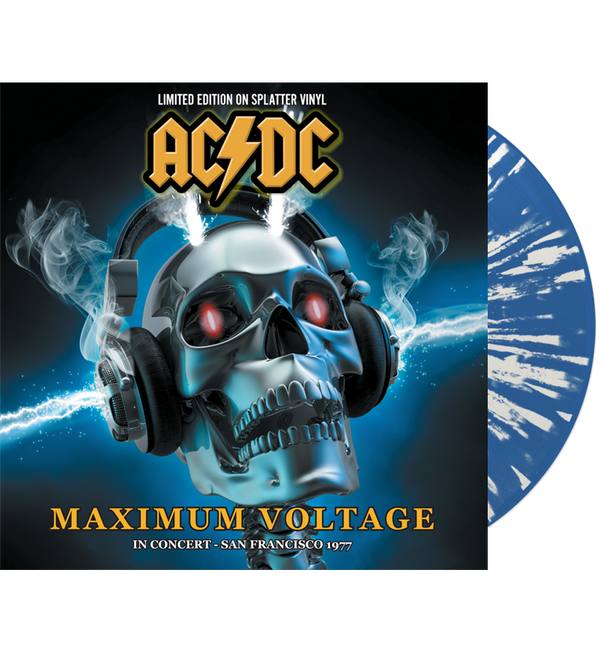 AC/DC – Maximum Voltage in Concert: San Francisco 1977 (Limited Edition Hand Numbered on Splatter Vinyl)