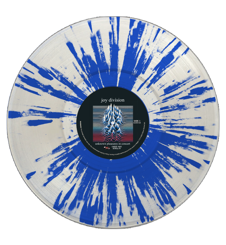 Joy Division - Unknown Pleasures In Concert (Limited Edition Hand Numbered on Splatter Vinyl)